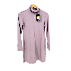 Nike NWT Sportswear Swoosh Long Sleeve Dress LARGE
